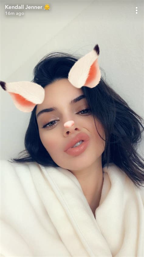 kendall jenner snapchat instagram.